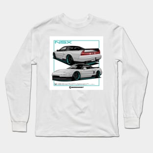 Nsx white/teal Long Sleeve T-Shirt